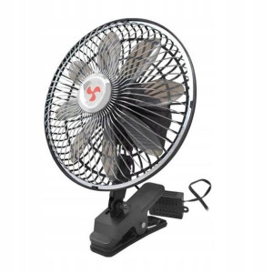 Wentylator samochodowy Wiatrak 24V 8'' regulacja