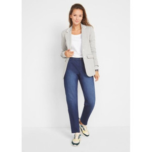 Jeansowe Proste Spodnie Z Kieszeniami 42-44 931479