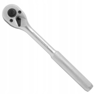 Grzechotka prosta radełkowana 1/2" 72 zęby 250mm