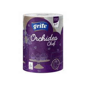 GRITE, ręcznik papierowy orchidea, 1 szt.