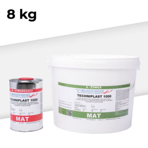Bezbarwny Lakier Matowy Techniplast 1000 8kg Techniart
