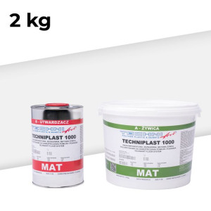 Bezbarwny Lakier Matowy Techniplast 1000 2kg Techniart