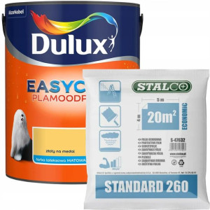 Dulux EasyCare Farba Złoty na medal 5L + GRATIS