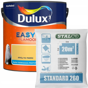 Dulux EasyCare Farba Złoty na medal 2,5L + GRATIS