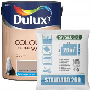 Dulux Kolory Świata Aromatyczny Kardamon 5L+GRATIS