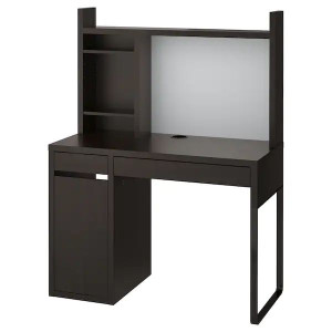 IKEA MICKE Biurko czarnobrąz 105x50 cm