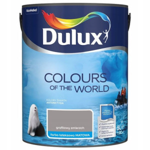 Dulux Kolory Świata Farba Grafitowy Zmierzch 5L