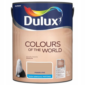 Dulux Kolory Świata Farba Lateksowa Masala Chai 5L