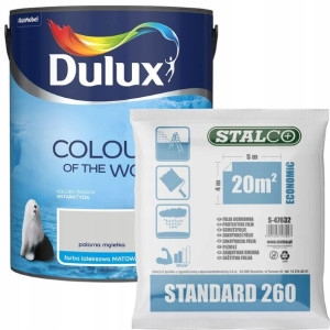 Dulux KoloryŚwiata Farba Polarna Mgiełka 5L+GRATIS