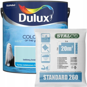 Dulux Kolory Świata Lodowy Brzask 2,5L + GRATIS