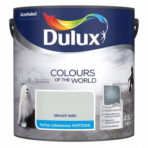 Dulux Kolory Świata Farba Okruch Lodu Matowa 2,5L