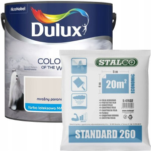 Dulux Kolory Świata Mroźny Poranek 2,5L + GRATIS