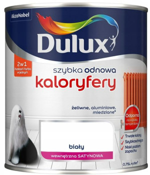 Dulux Odnowa Farba Do Kaloryferów Biały 0,75l