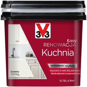 V33 Farba Renowacyjna Do Kuchni Bawełna 0,75l