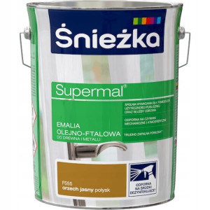 Śnieżka Supermal Olejno-ftalowa Orzech Jasny 5l