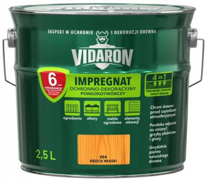 Vidaron Impregnat Ochronny 4w1 Orzech Włoski 2,5l