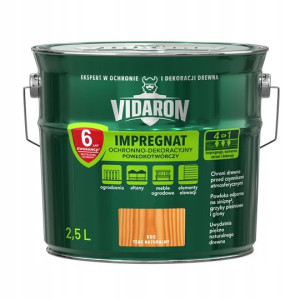 Vidaron Impregnat Ochronny 4w1 Teak Naturalny 2,5l