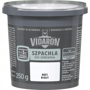 Vidaron Szpachla Do Drewna Biała 250g
