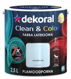 Dekoral Clean & Color 2,5 l Słodka Łza