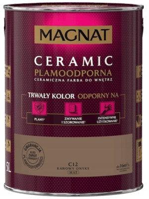 Farba Magnat Ceramic 5l Kawowy Onyks