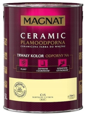 Farba Magnat Ceramic 5l Subtelny Cytryn