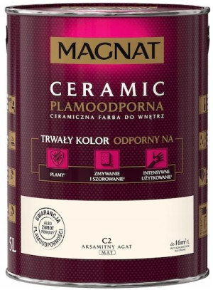Farba Do Ścian Magnat Ceramic 5l Aksamitny Agat