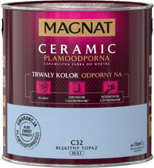 Farba Magnat Ceramic 2,5l Błękitny Topaz