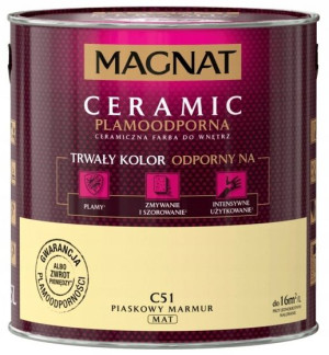 Farba Do Ścian Magnat Ceramic 2,5l Piaskowy Marmur