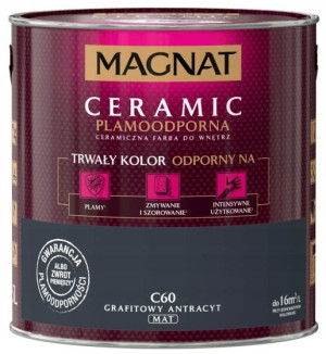 Farba Magnat Ceramic 2,5l Grafitowy Antracyt