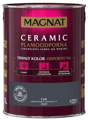 Farba Magnat Ceramic 5l Grafitowy Antracyt
