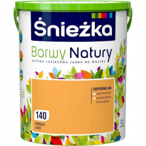 Farba Śnieżka Barwy Natury Gorące Lato 5l