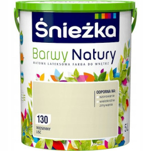 Farba Śnieżka Barwy Natury Wiosenny Liść 5l