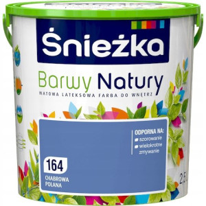 Farba Śnieżka Barwy Natury Chabrowa Polana 2,5l