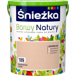 Farba Śnieżka Barwy Natury Nadmorskie Piaski 5l
