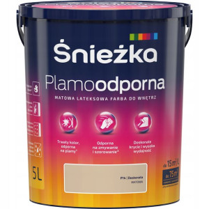 Farba Śnieżka Plamoodporna P14 Doskonała 5l