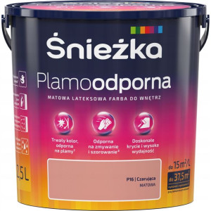 Farba Śnieżka Plamoodporna P16 Czarująca 2,5l