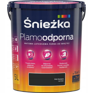 Farba Śnieżka Plamoodporna P40 Dostojna 5l