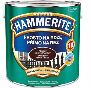 Hammerite Półmat Ciemnobrązowy 0,25 L