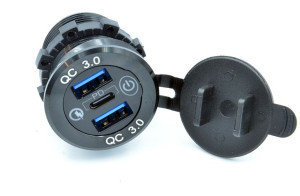 Ładowarka samochodowa  DX24-3USB
