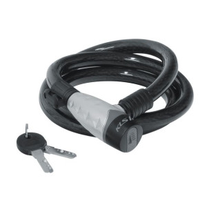 Zapięcie Kellys Hardcoil 120cm klucz czarne