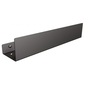 Półka pod prysznic 40 cm stal nierdzewna czarna