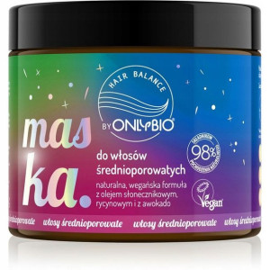 Only Bio Balance Maska Do Średnioporowatych 400ml