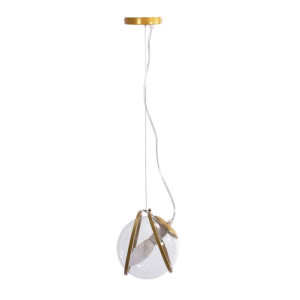 Lampa Wisząca App1089-1cp Gold Transparent E27