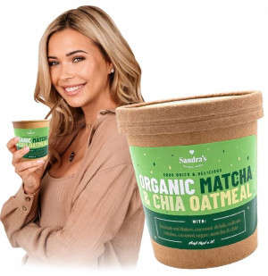 Sandra's Owsianka Matcha Chia Organiczna Musli 70g