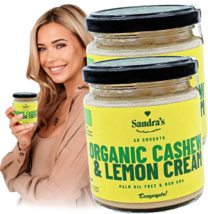 2x Sandra's Naturalny Krem Nerkowiec Cytryna 200g
