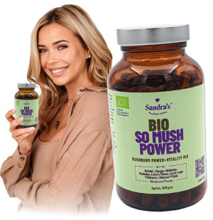 Sandra's Grzyby Bio So Mush Power 160 Tabletek