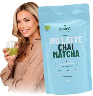 Sandra's Bio Latte Chai Matcha Organiczna 200g