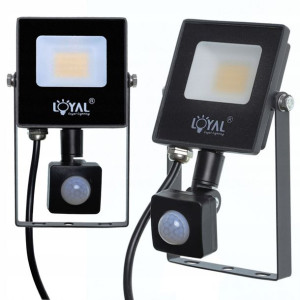 Naświetlacz LED HALOGEN LAMPA 10W z CZUJNIK RUCHU