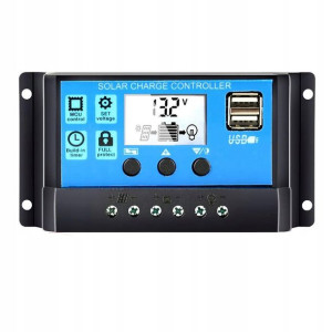 Regulator Ładowania Solarny Kontroler 30a 12v 24v