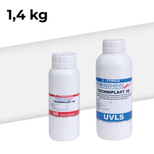 Żywica 1,4kg Techniplast 3d - Uvls + Techniplast 3d- Sc Techniart